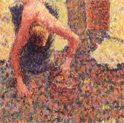 Camille Pissarro Apple picking at Eraguy-Epte oil on canvas